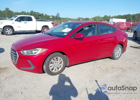 2017 Hyundai Elantra Se из США, поврежденный, VIN 5NPD74LFXHH121167